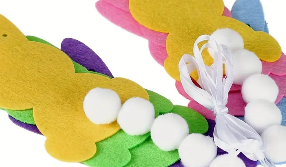 Ma guirlande lapin de Pâques - Fribourg Sud