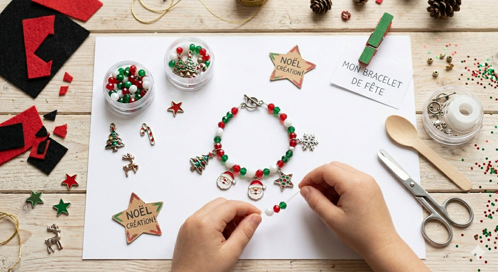 Mon bracelet pour les fêtes - Littoral Centre