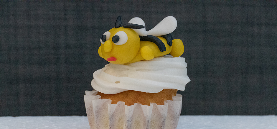Mon cupcake abeille - Les Entilles Centre