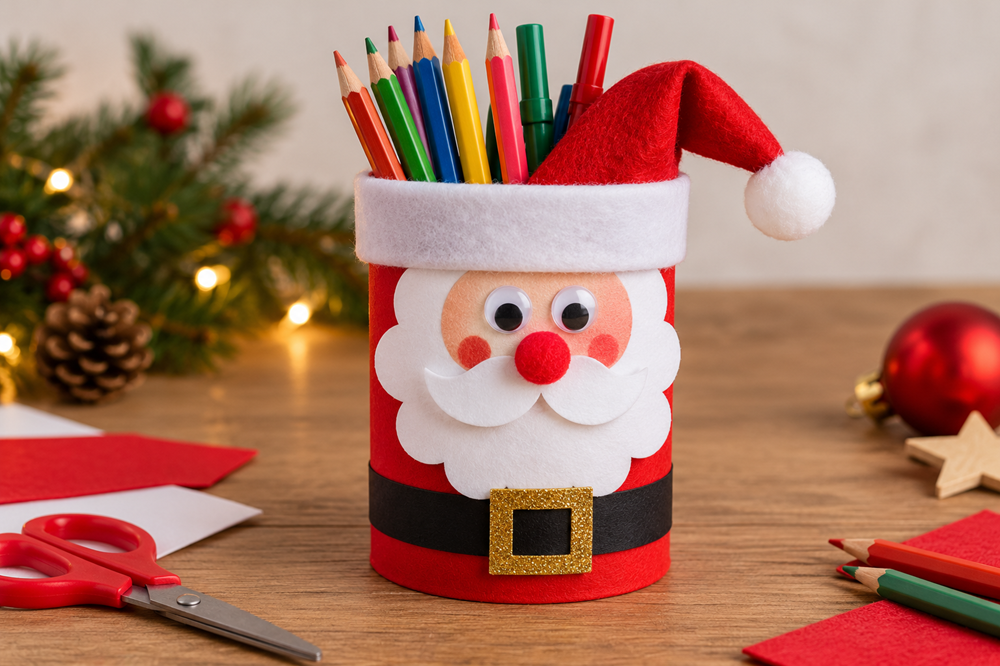 Ma boîte à crayons Père Noël - Léman Centre