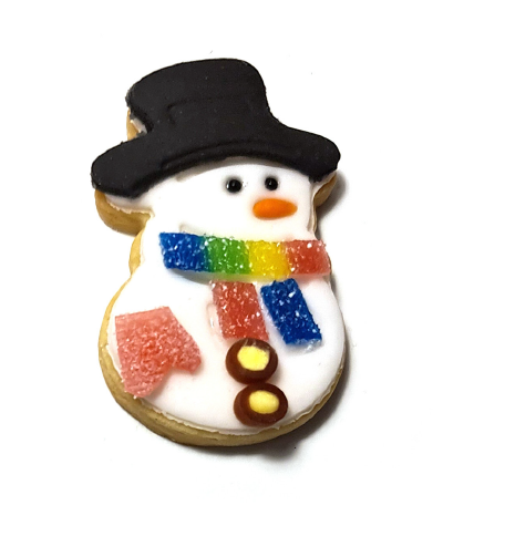 Mon bonhomme de neige en biscuit - Léman Centre