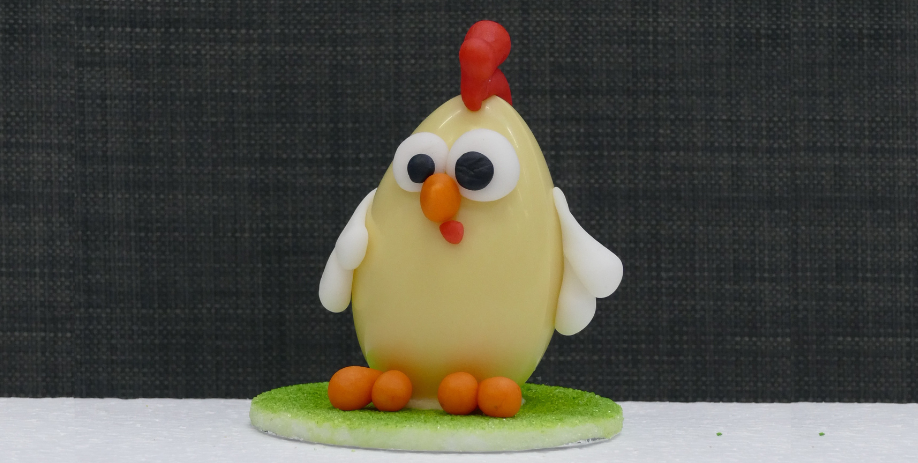 Décore ta poule en chocolat blanc - Prilly Centre